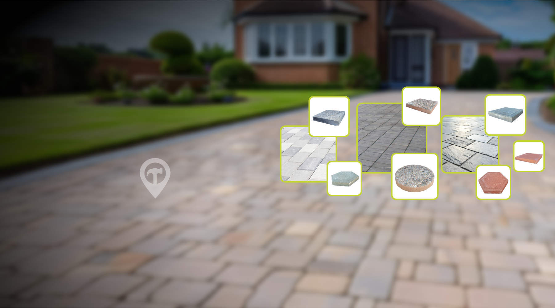 New Pavers and Step Stones