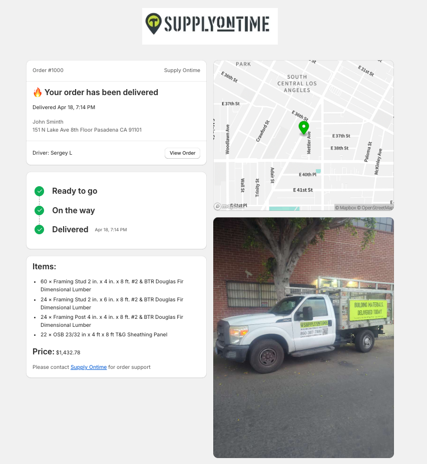 📦 New Feature: Track Your Order Live – ETA, Item Details & Proof of Delivery!