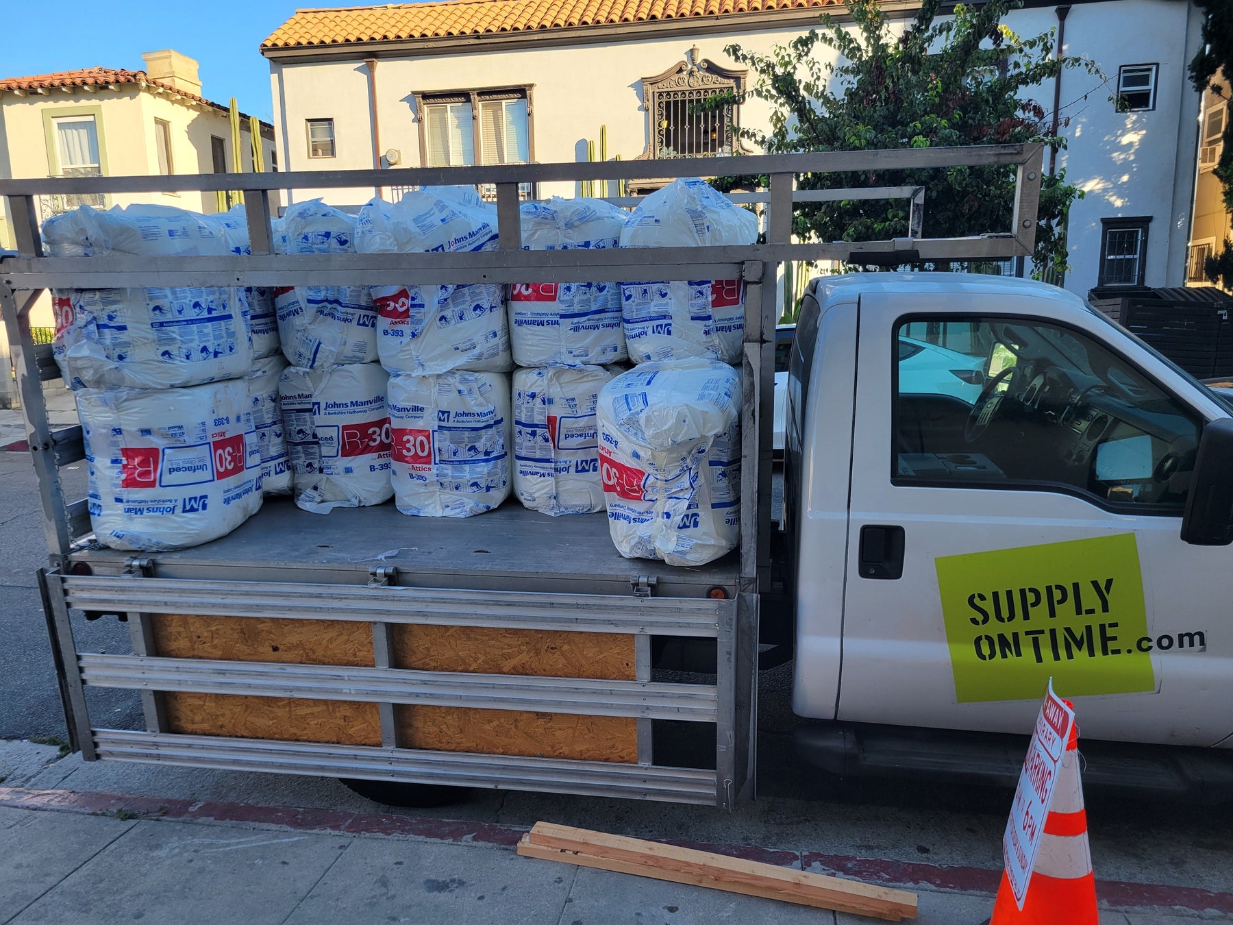 Fiberglass Insulation Delivery