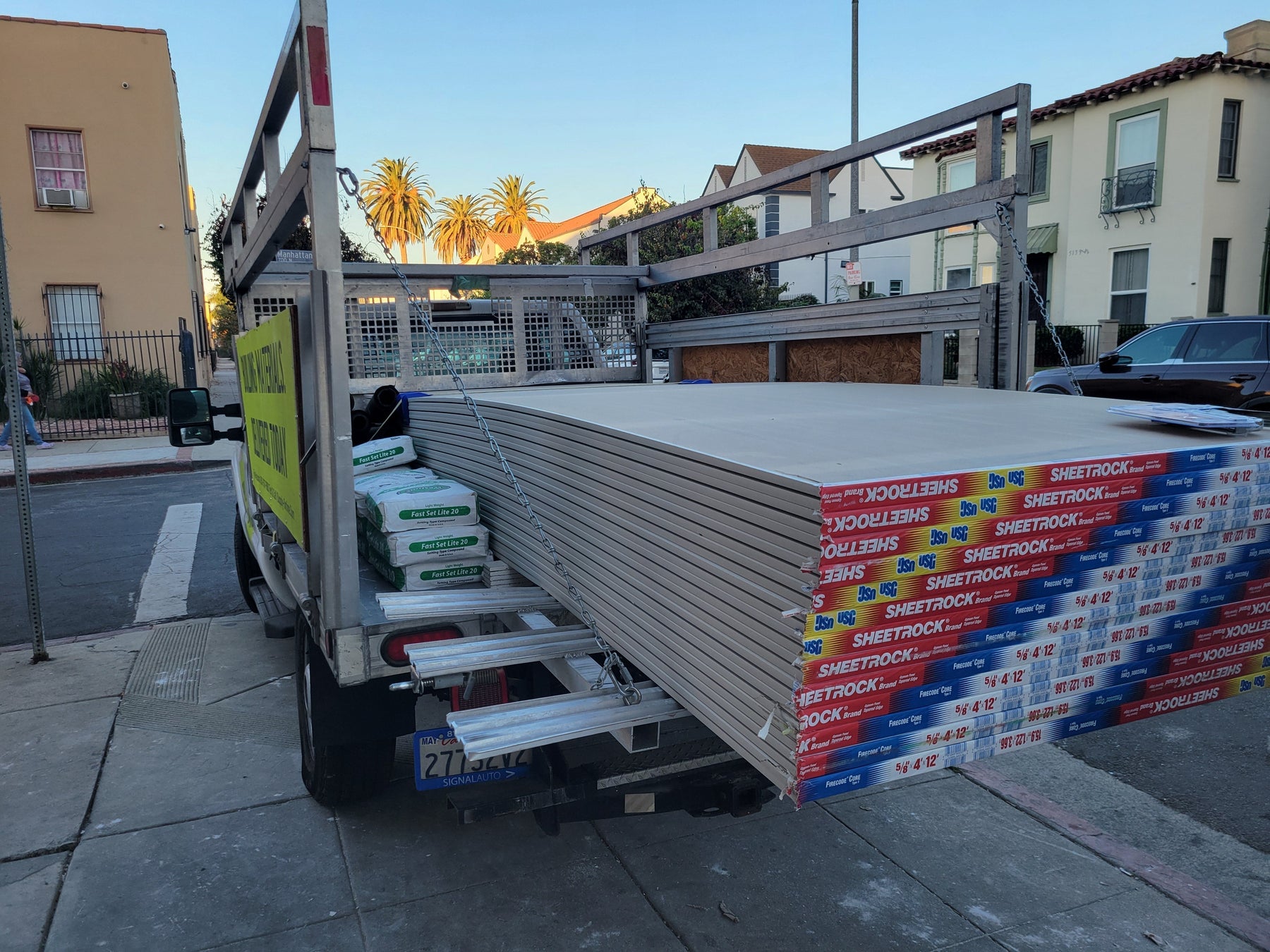 Drywall Delivery Los Angeles