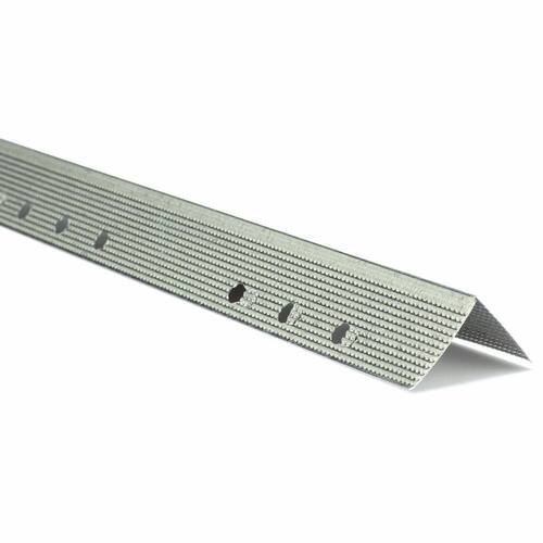 Galvanized steel drywall corner bead, 1-1/4 in. x 10 ft