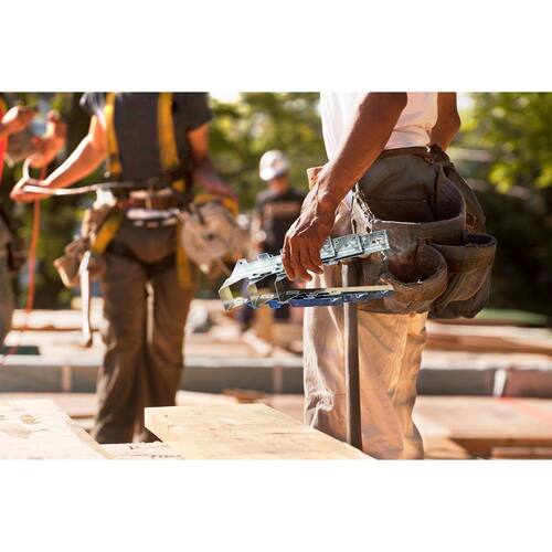 Simpson Strong-Tie LUS26Z joist hanger installed on deck framing