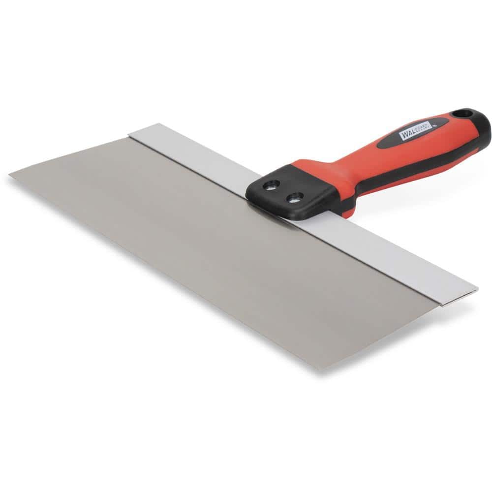 12 in. stainless steel drywall taping knife