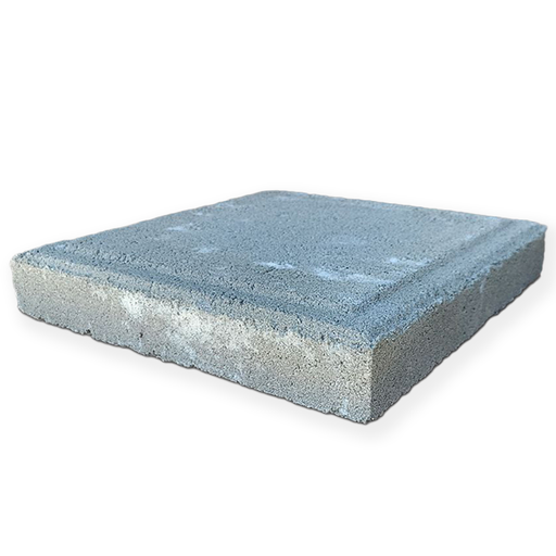 Paver Step Stone 12 in. x 12 in. x 2 in. Square Natural Concrete