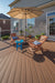 Composite Decking 1 in. x 6 in. x 8 ft. Saddle Square Edge Enhance Basics Board 4