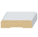 MDF Casing 9/16 in. x 2-1/4 in. x 17 ft. Primed 120M, showcasing pre-primed surface for interior trim work.