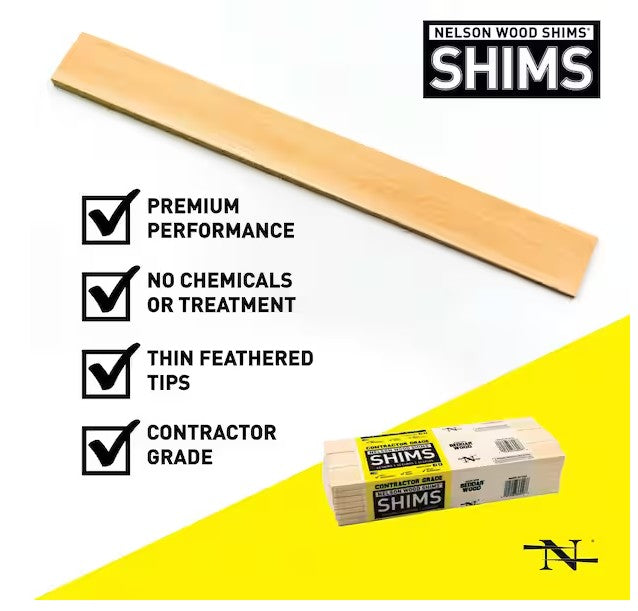 Shims 12 in Contractor Grade (42-Pack) 1