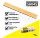 Shims 12 in Contractor Grade (42-Pack) 1