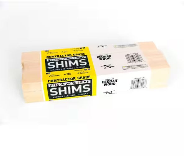 Shims 12 in Contractor Grade (42-Pack)