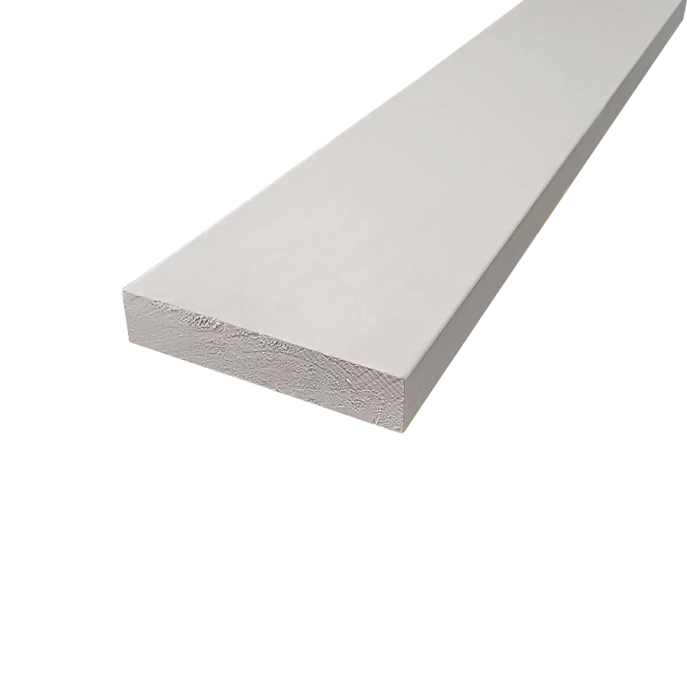 Fascia 2 in. x 8 in. x 20 ft. Primed S1S2E Windsor Same-Day Delivery