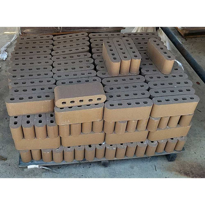 Clay Brick 3-1/2 in. x 2-3/16 in. x 9 in. Pueblo DBNK Flashed Pallet
