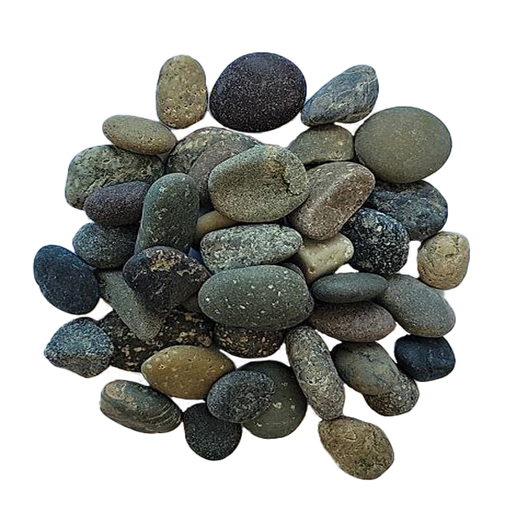 Landscape Pebbles 3/5 in. - 5/8 in. Mixed Mexican Beach 75 lb