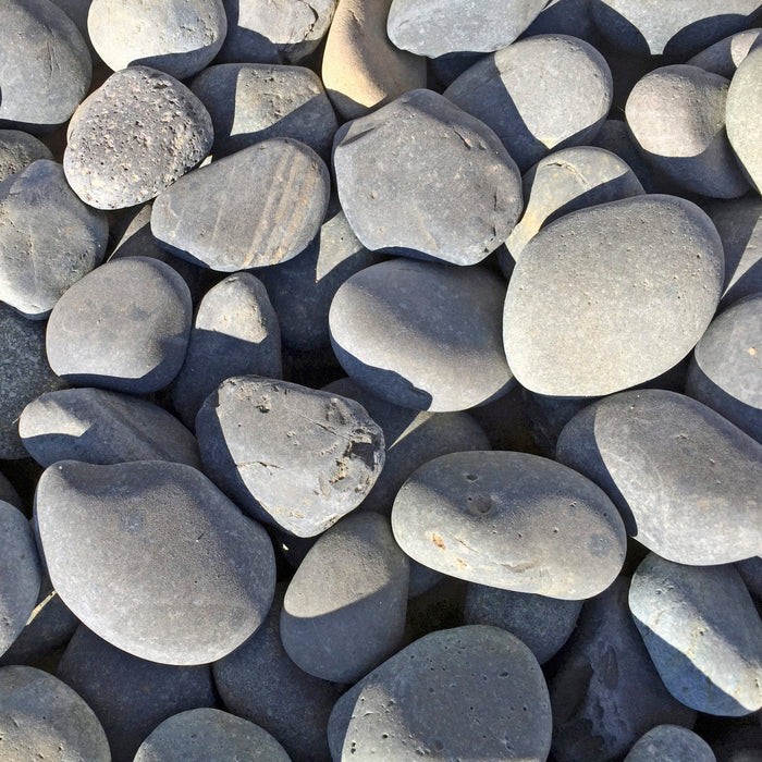 Landscape Pebbles 1/2 in. - 3 in. Grey 0.5 cu.ft. 40 lb 3