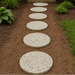 18-Inch White Concrete Paver – Aggregate Finish for Garden Paths