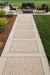 Textured White Concrete Paver – 18x36 Slip-Resistant Stepping Stone for Patios & Gardens