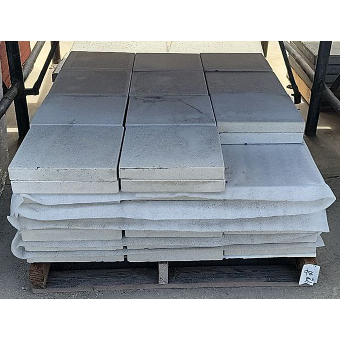 Paver 12 in. x 12 in. x 2 in. Veranostone Granada White Concrete Pallet
