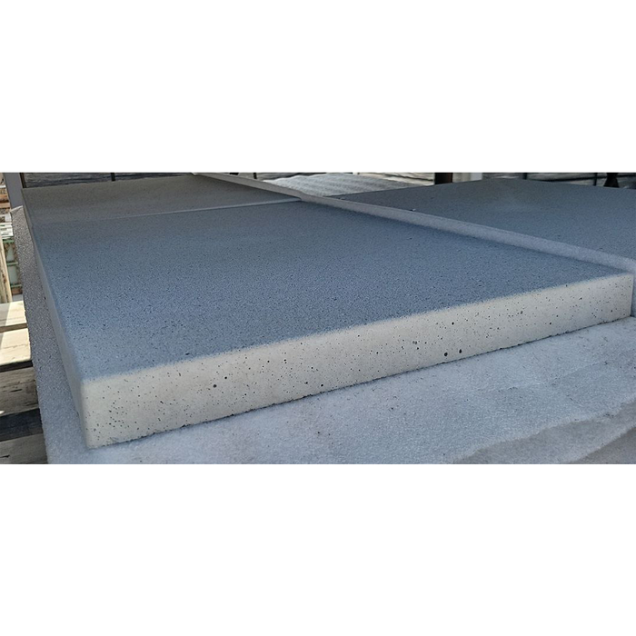 Stepping Stone 18 in. x 36 in. x 2 in. Granada White Concrete Veranostone Paver