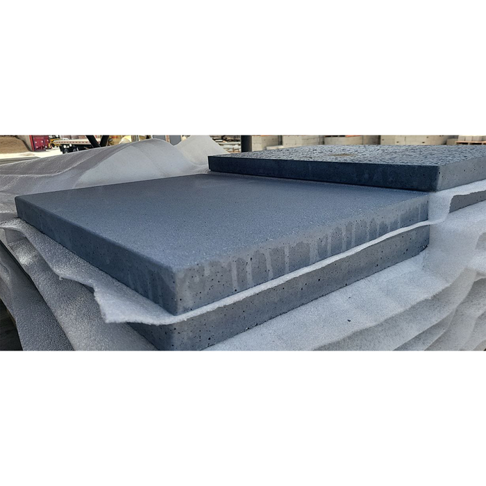 Paver 18 in. x 24 in. x 2 in. Veranostone French Grey Concrete