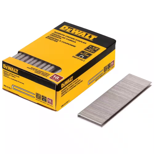 Crown Staple 18-Gauge Glue Collated 1/4 in. x 1-1/2 in. (2500 Pieces)