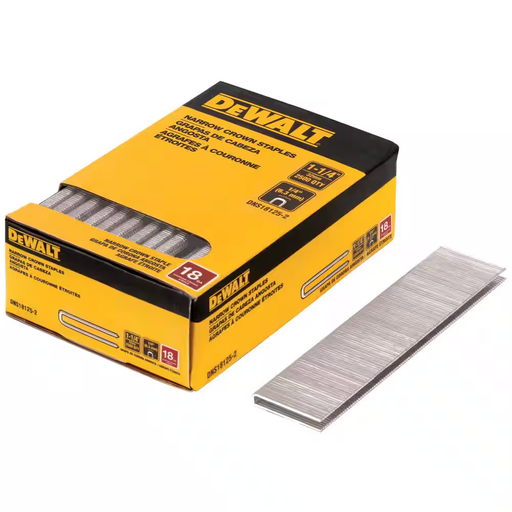 Crown Staple 18-Gauge Glue Collated 1/4 in. x 1-1/4 in. (2500 Pieces)