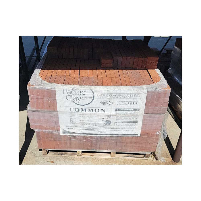 Paver 3-3/4 in. x 8 in. x 1-1/4 in. Common Split Red Flashed Clay 4