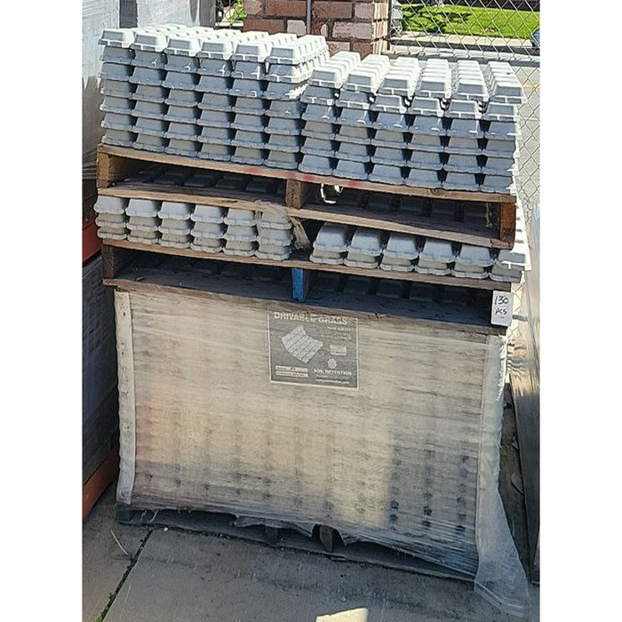 Paver Mat 2 ft. x 2 ft. Grass Mats Grey Concrete Pallet