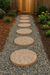 24-Inch Buff Concrete Paver – Textured Aggregate Garden Stone
