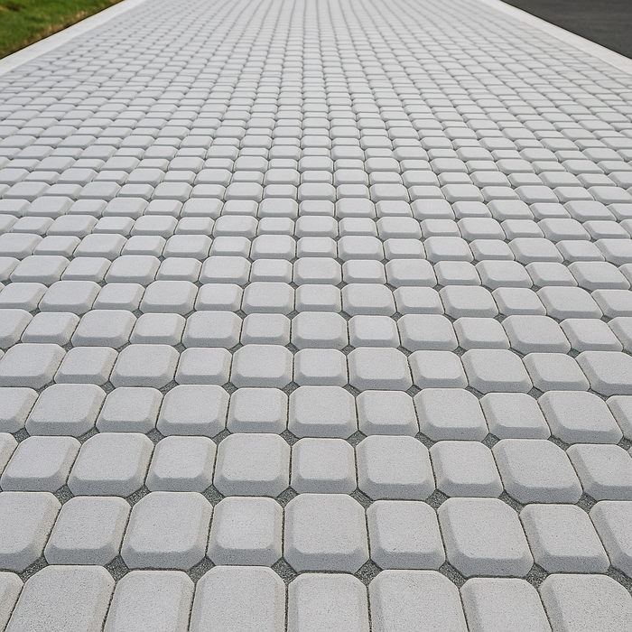 Shilo Tan 24" Drivable Grass Mat – Permeable Concrete Paver