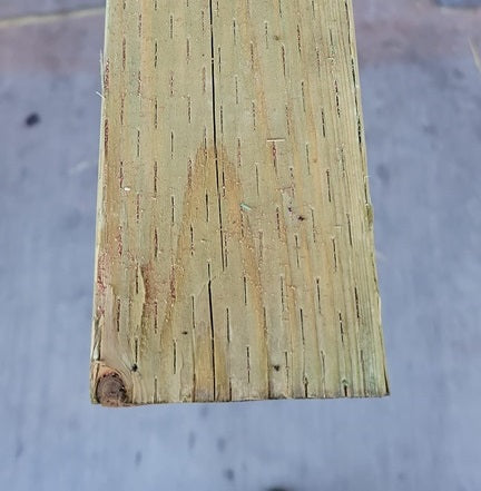 Borate Treated Lumber 2 in. x 4 in. x 10 ft. Green Stain, AG