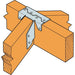 Wood Connector 2 in. x 6 in. Strong-Tie Ridge Rafter Galvanized RR 3