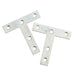 Mending Plate 3 in. x 3 in. T-Plate T-Plate Zinc Plated (2-Pack) 1