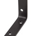 Corner Brace 6 in. Black ZMAX Galvanized 4