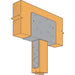 Post Bracket 4x4 Strong-Tie Column Cap Galvanized CCQ 3
