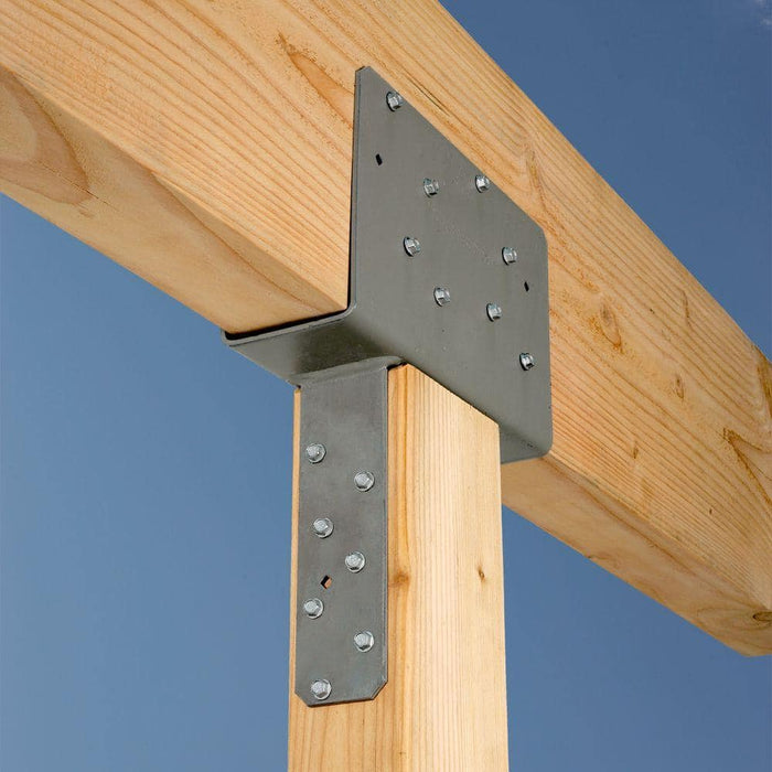 Post Bracket 4x6 Strong-Tie Column Cap Galvanized CCQ 2