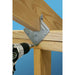 Metal Strap 4 in. Strong-Tie Hurricane Tie Galvanized 6