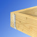 Joist Hanger 4x10 Strong-Tie Face-Mount Galvanized HUC 4