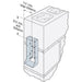 Joist Hanger 4x10 Strong-Tie Face-Mount Galvanized HUC 6