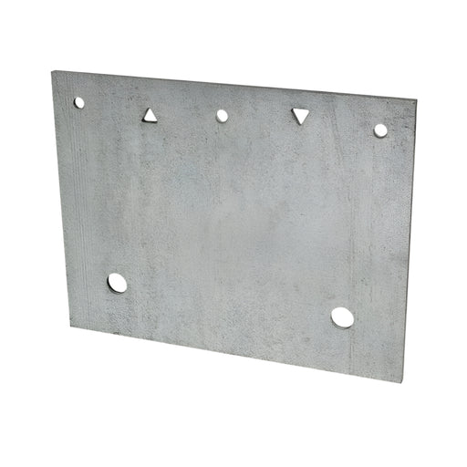 Nail Plate 7 in x 9 in. Strong-Tie Retrofit Foundation Galvanized 1