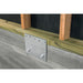 Nail Plate 7 in x 9 in. Strong-Tie Retrofit Foundation Galvanized 2