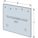 Nail Plate 7 in x 9 in. Strong-Tie Retrofit Foundation Galvanized 5