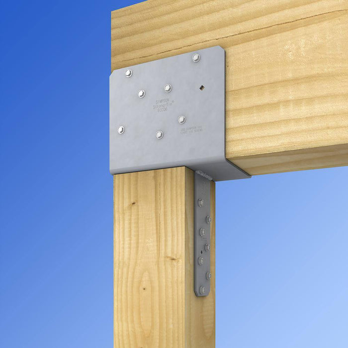 Post Bracket 6x6 Strong-Tie End Column Cap Galvanized ECCQ 2