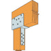 Post Bracket 6x6 Strong-Tie End Column Cap Galvanized ECCQ 3