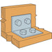 Corner Brace 3-1/4 in. x 5 in. Strong-Tie Heavy Angle Galvanized HL 2