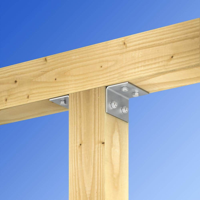 Corner Brace 3-1/4 in. x 5 in. Strong-Tie Heavy Angle Galvanized HL 3