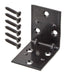 Corner Brace 2 in. Double Wide Double-Wide ZMAX Galvanized (2-Pack) 1