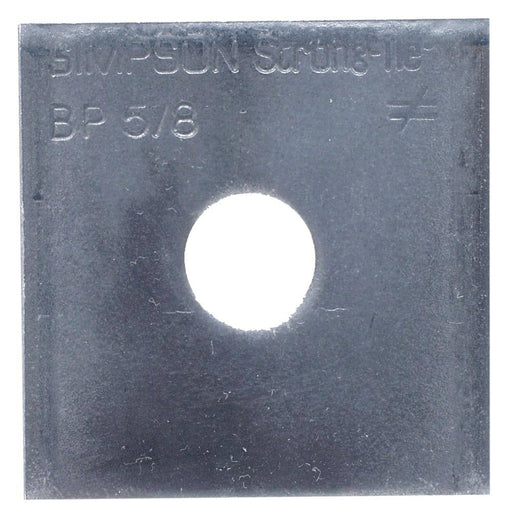 Wood Connector 2-1/2 in. x 2-1/2 in. Strong-Tie Bearing Plate BP 1
