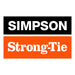 Metal Strap 3x2 Strong-Tie Deck Joist Tie ZMAX Galvanized Outdoor Accents 9