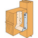 Joist Hanger 4x8 Strong-Tie Face-Mount Concealed-Flange Galvanized HUC 2