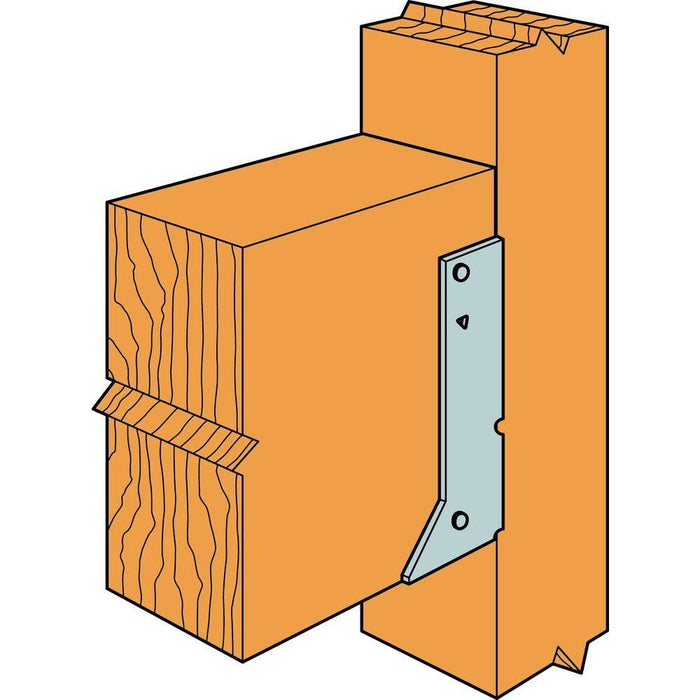 Joist Hanger 4x8 Strong-Tie Face-Mount Concealed-Flange Galvanized HUC 5