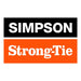 Wood Connector 7 in. x 9 in. Strong-Tie Foundation Anchor Galvanized 4
